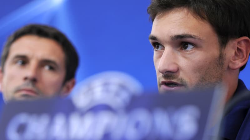 Rémi Garde et Hugo Lloris