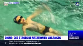 Digne-les-Bains : des stages de natation en vacances 