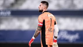 Benoît Costil lors de Bordeaux-OM le 7 janvier 2022.