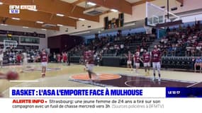 Basket: l'ASA l'emporte face à Mulhouse 