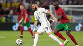 Benzema lors de Portugal-France