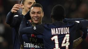Gregory van der Wiel et Blaise Matuidi
