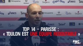 Top 14 – Parisse : « Toulon est une équipe redoutable »