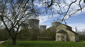 La centrale nucléaire de Bugey le 8 avril 2016. Le réacteur 5 de cette centrale a redémarré le 23 juillet 2017 après deux ans d'arrêt