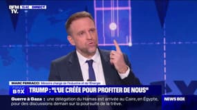 Guerre en Ukraine: "On se prépare à être en capacité d'avoir un effort de guerre soutenu sur la durée", assure Marc Ferracci, ministre de l'Industrie