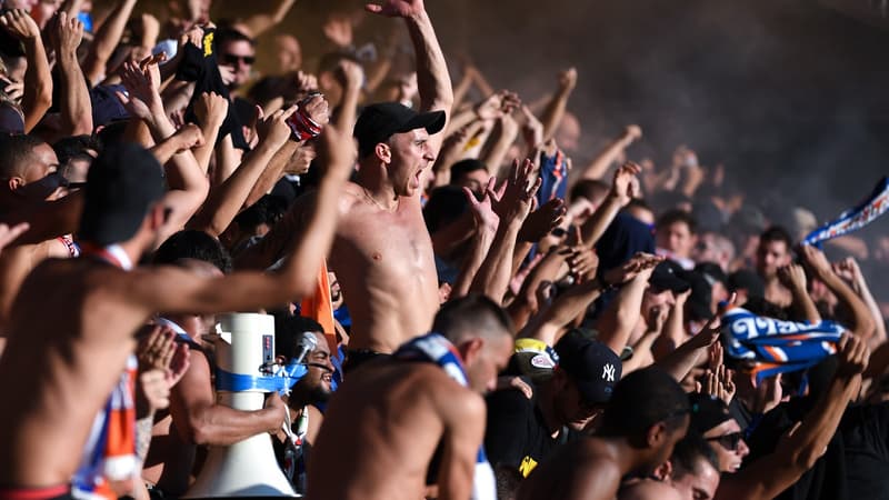 Les ultras de Montpellier