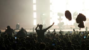 Vue du public lors d'un concert au Printemps de Bourges, le 22 avril 2022. Photo d'illustration
