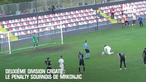 D2 croate : Le penalty très fourbe de Mrkonjic 