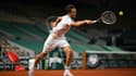 Le Russe Daniil Medvedev, lors de son quart de finale contre le Grec Stefanos Tsitsipas, le 8 juin 2021 à Roland Garros