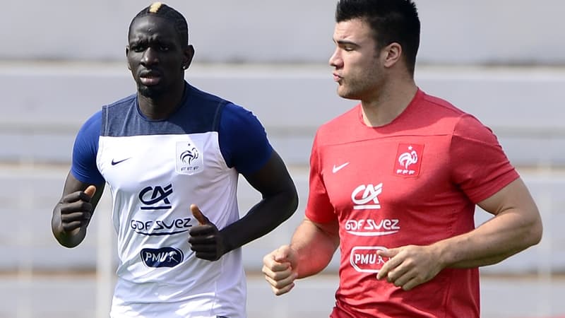 Mamadou Sakho avec le préparateur physique