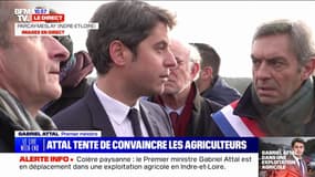 Loi Egalim: Gabriel Attal reconnaît un "enjeu d'application" 