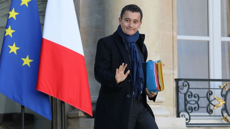 Gérald Darmanin, le ministre de l'Action et des comptes publics, le 22 novembre 2017 à Paris.