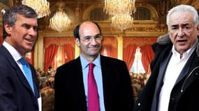 Jérôme Cahuzac, Eric Woerth -qui n'a pas démissionné mais a perdu son poste à la suite d'un scandale- et Dominique Strauss-Kahn