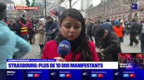 Grève du 19 janvier: plus de 10.000 manifestants à Strasbourg