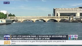 Séries d'été: Les monuments parisiens vus de la Seine