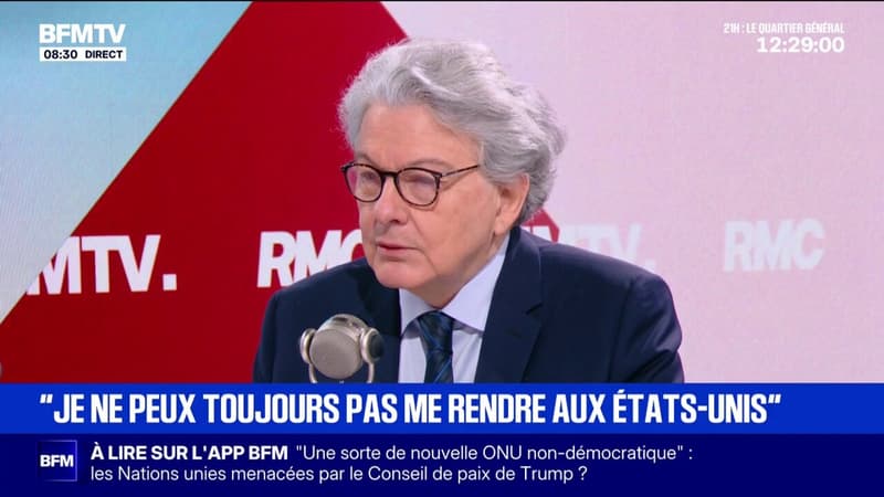 Thierry Breton, ancien commissaire européen: "C'est une humiliation, une vassalisation de plus (...) que souhaite Donald Trump sur nous Européens"
