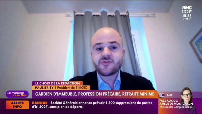 Gardien d'immeuble, une profession précaire, retraite minime