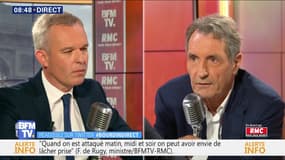 François de Rugy face à Jean-Jacques Bourdin en direct