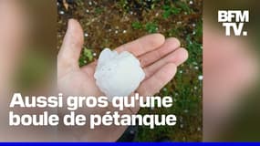 19.000 éclairs et des grêlons de 8 cm: les images impressionnantes des violents orages qui ont touché la France et provoqué de nombreux dégâts 