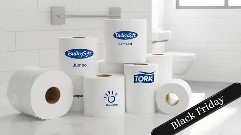 Papier toilette en gros : les meilleures offres du Black Friday 2025