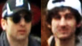 Tamerlan et Djokhar Tsarnaev, les deux suspects. Photo transmise par le FBI.