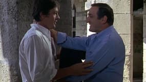 Alain Delon et Lino Ventura dans Les Aventuriers