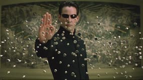 Matrix Reloaded avec Keanu Reeves