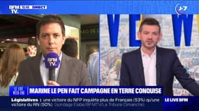 Marine Le Pen fait campagne en terre conquise - 23/06