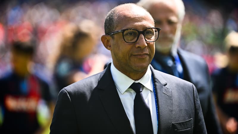 Le président de la FFF Philippe Diallo
