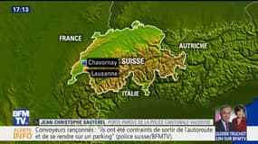 Fille d'un convoyeur pris en otage, les rançonneurs étaient "armés et cagoulés" dit la police suisse
