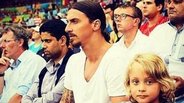 Zlatan, lors d'Espagne-Chili Zlatan, lors d'Espagne-Chili