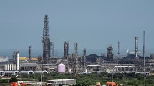 La raffinerie publique Petroleos de Venezuela (PDVSA) à Puerto La Cruz, Etat d'Anzoategui, le 4 novembre 2021
