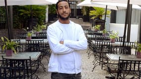 Le rappeur Lacrim, en août 2014 à Paris.