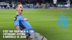 Mercato : C’est fait pour Milik à l’OM, l’attaquant attendu à Marseille ce jeudi