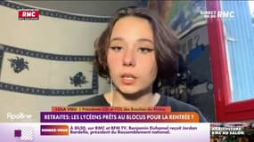 Retraites: les lycéens prêts au blocus pour la rentrée? 