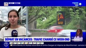 Île-de-France: un trafic très chargé ce week-end en raison des départs en vacances d'été