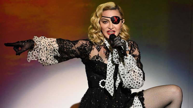 Madonna lors des Billboard Music Awards 2019, à Las Vegas