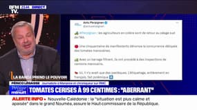 LA BANDE PREND LE POUVOIR - Des tomates cerises à 99 centimes : "Aberrant"