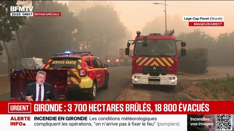 Édition spéciale - Lège-Cap-Ferret : une habitation ravagée par le feu - 23/07