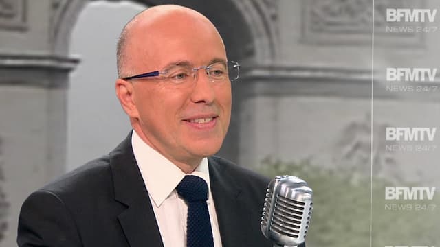 Eric Ciotti étaot l'incité de BFMTV et RMC jeudi matin.
