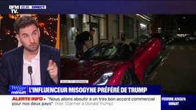 L'ŒIL DE RAPHAËL - L'influenceur misogyne préféré de Donald Trump: Andrew Tate