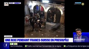 Rixe pendant France-Suisse : un témoin de la scène s'exprime