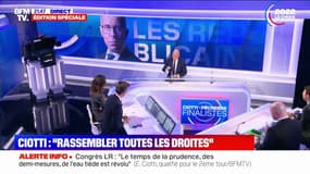 "C'est vers moi que pourrait s'effectuer le rassemblement" de la droite: Éric Ciotti appelle les électeurs d'Éric Zemmour à le rejoindre 