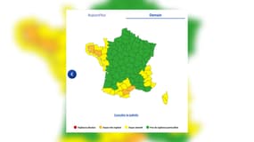 Météo France a placé le Finistère et le Morbihan en vigilance orange pour la journée du mercredi 20 janvier 2026