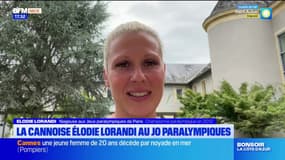 Jeux paralympiques: la nageuse cannoise Élodie Lorandi se prépare avant le début de la compétition