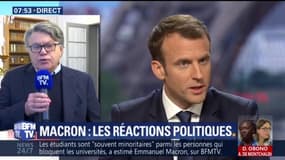 L’interview d’Emmanuel Macron a été "un spectacle, une boxe verbale" selon Gilbert Collard
