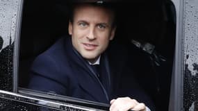 Emmanuel Macron, le 7 mai 2017. 
