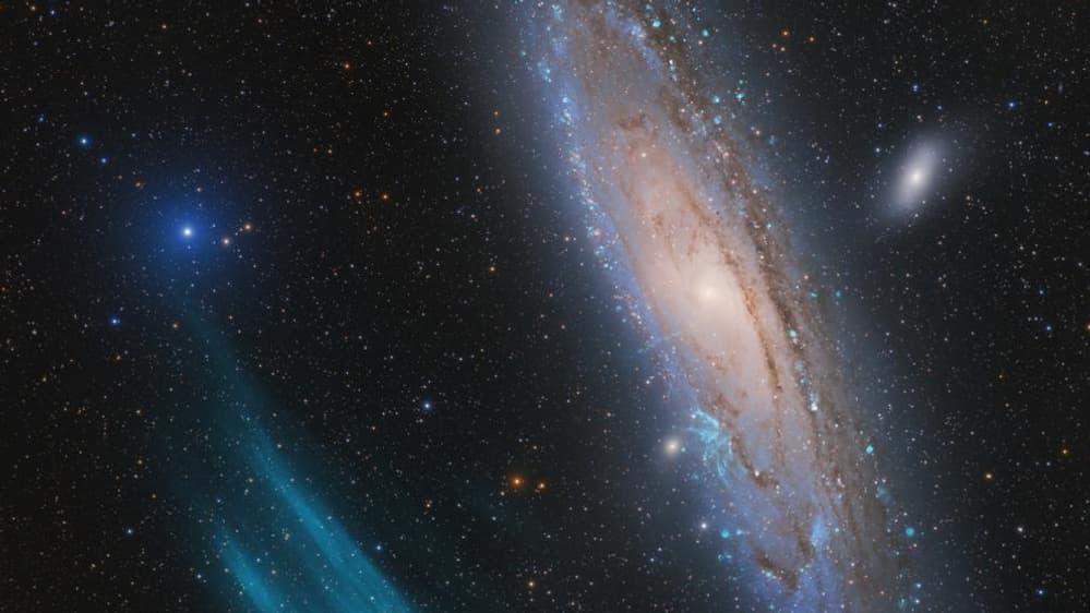 Andromeda, Unexpected Andromeda, Unexpected