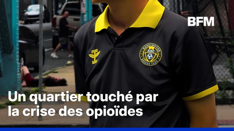 Mondial: violemment touché par la crise des opioïdes, ce quartier de Philadelphie change son image grâce au football