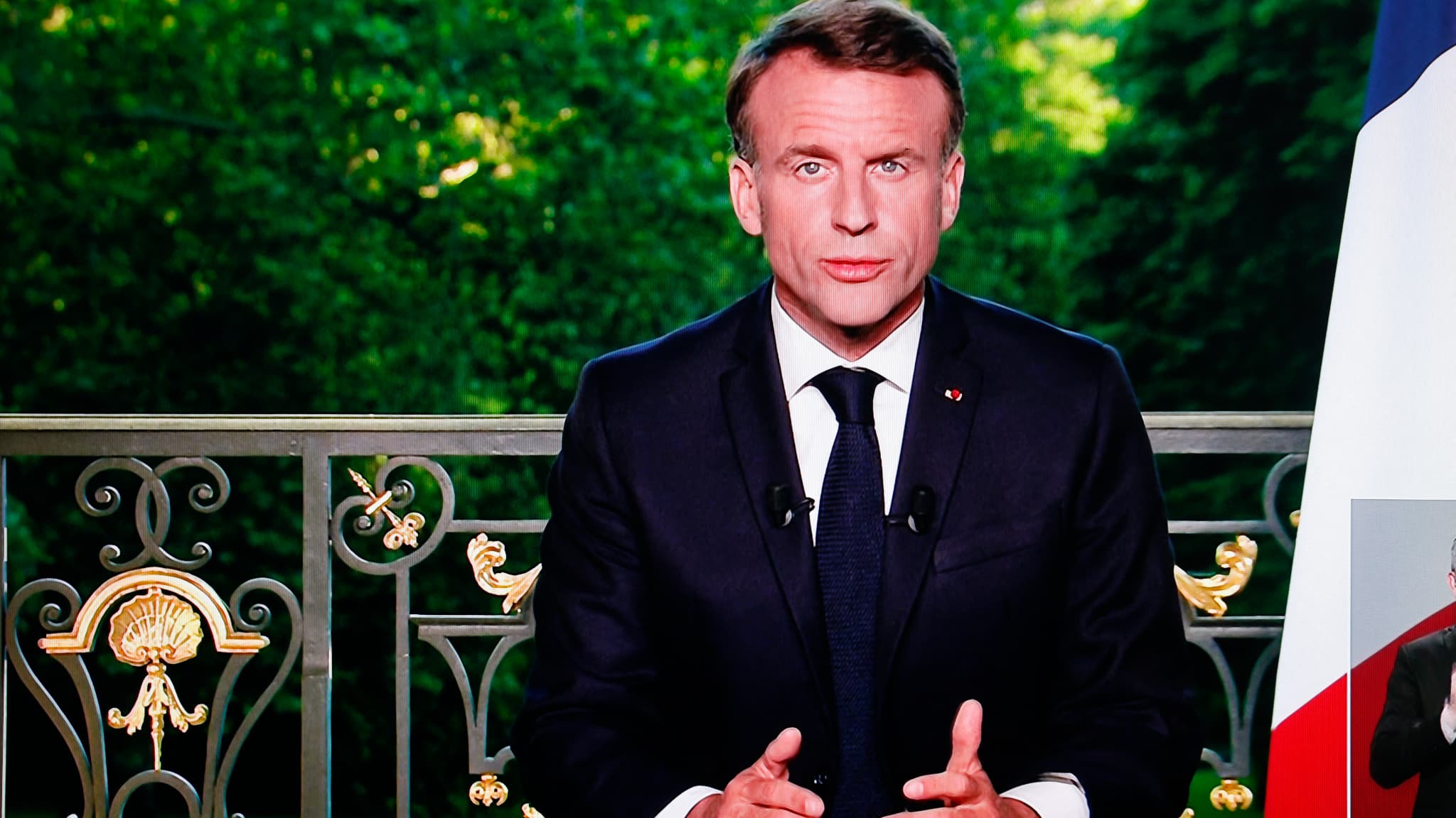 Emmanuel Macron ha toit rebrandre la parole avant son de parte au G7 en Italy